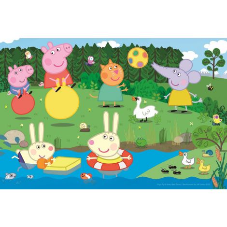 Puzzle Trefl 60el Świnka Peppa: Wakacyjna zabawa - 2